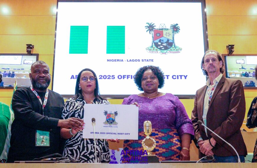 AFRIMA 2025: AU Awards Host City Right to Lagos, Nigeria – Holds Nov 25-30…Entry Submissions Portal Opens on May 27